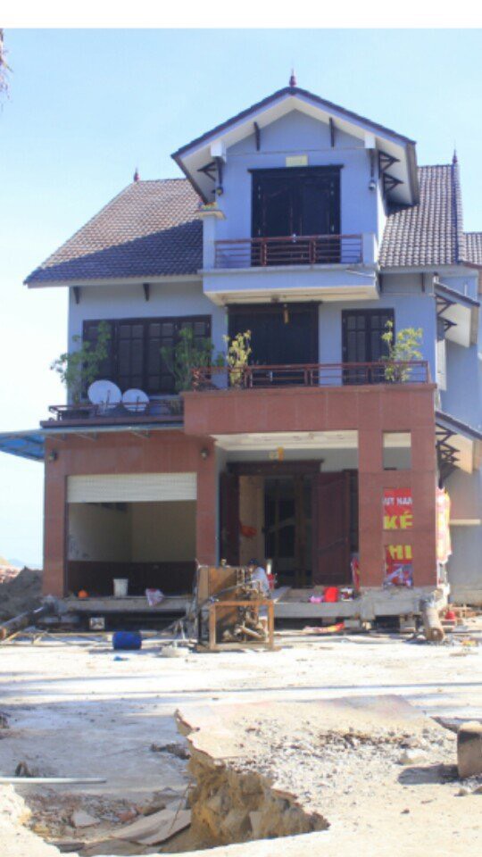 Nâng nhà lên cao 1,5m ở Đà Nẵng